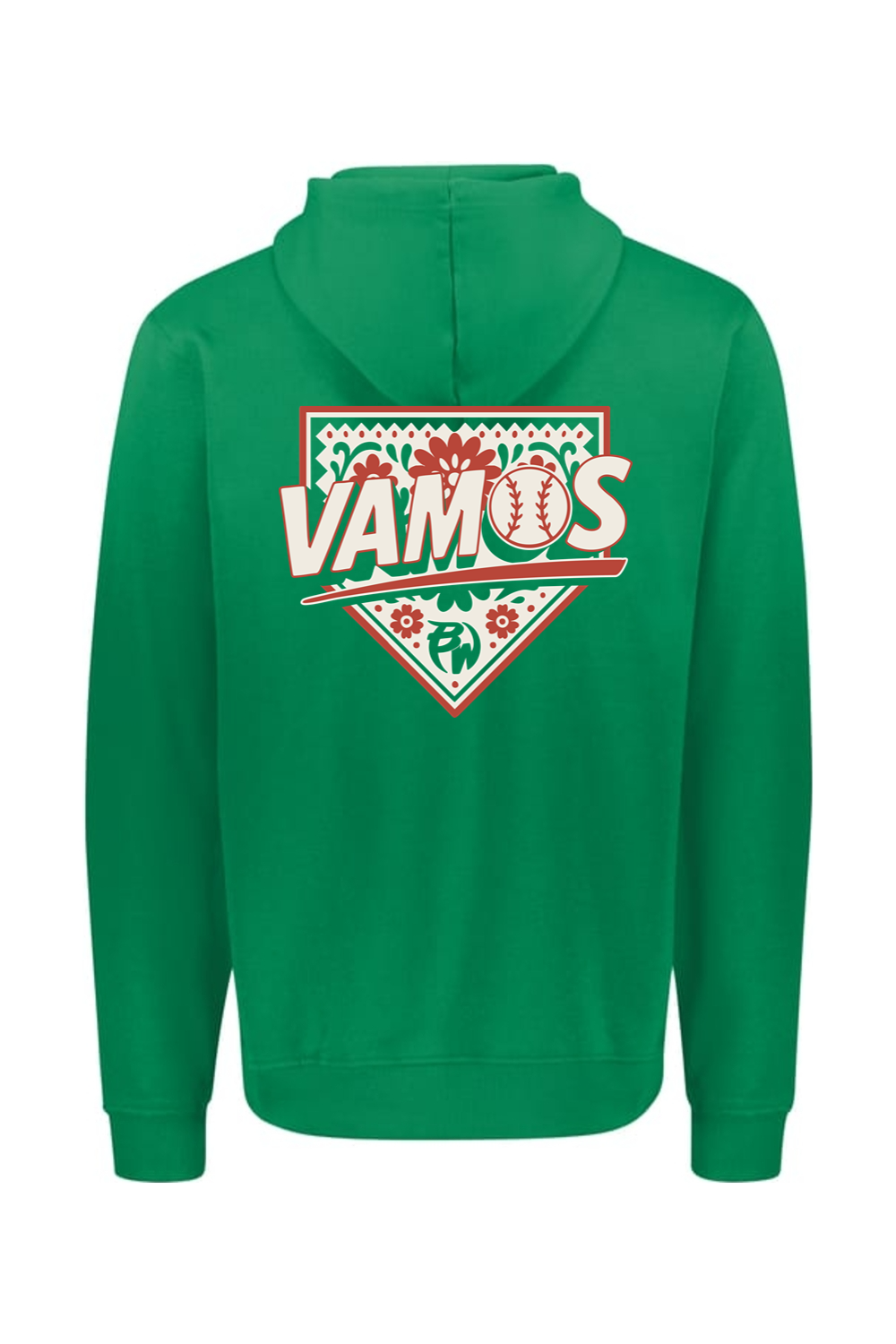 Vamos Athletic Fit Hoodie – Big Wood Baseball