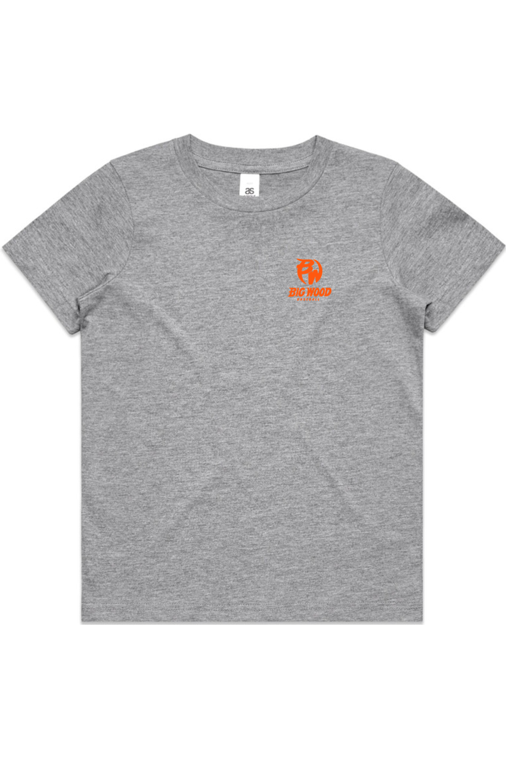 Youth - Big Wood Home Plate Mascot Tee