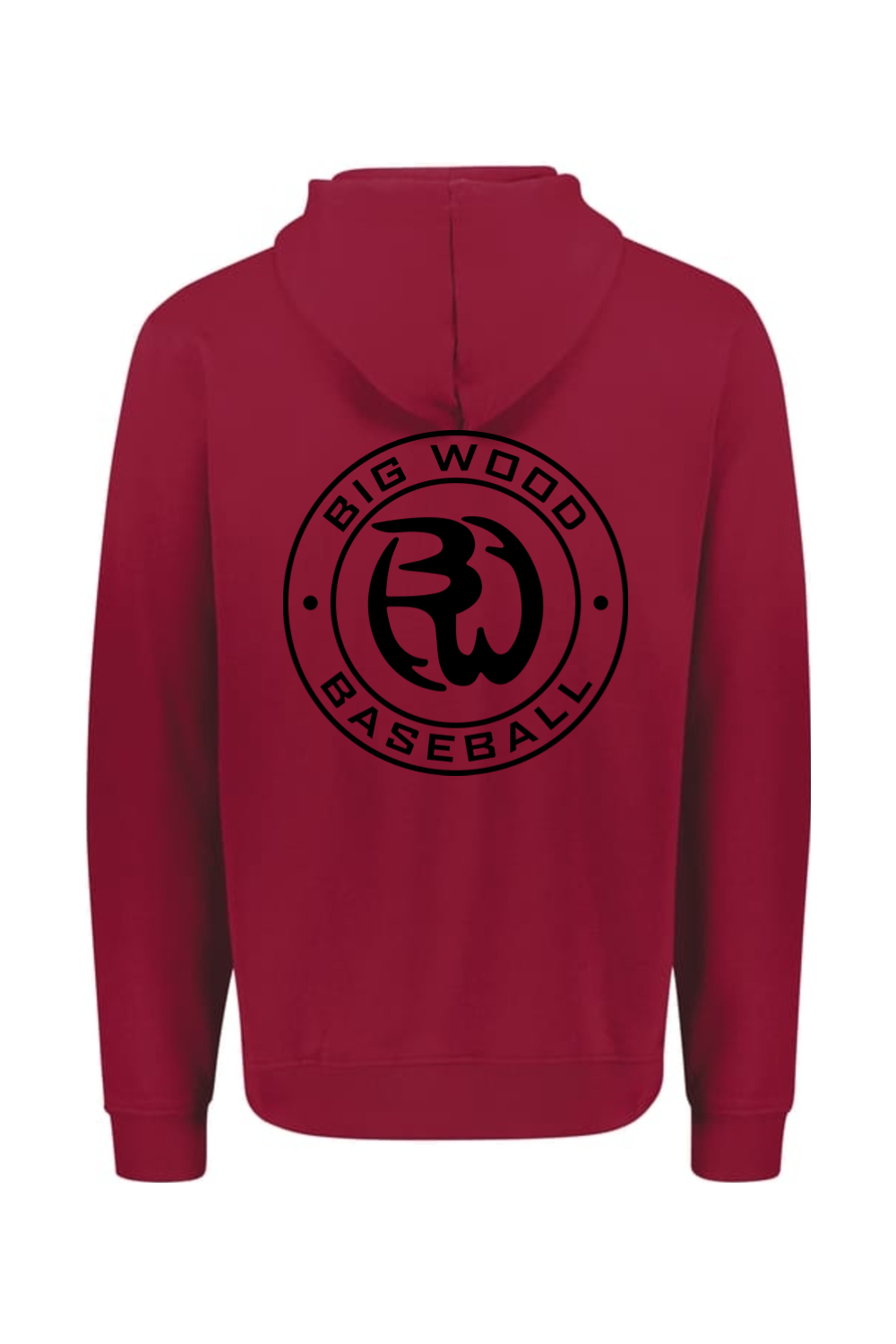 Big Wood Outdoor Stamp Athletic Fit Hoodie