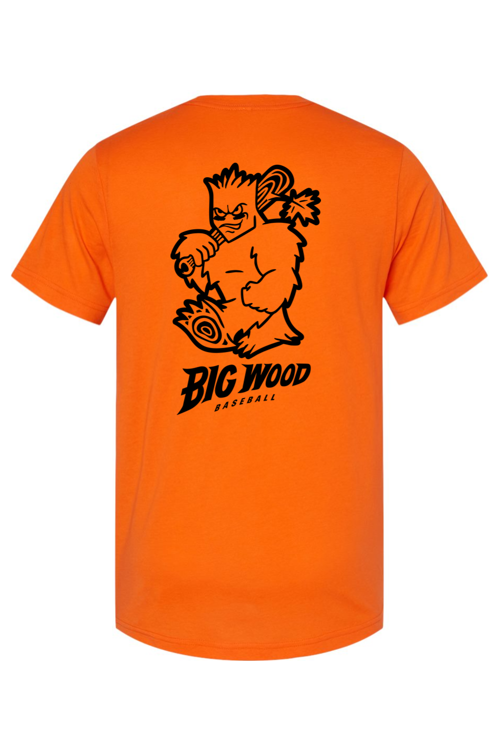 Big Wood Outlined Mascot Lightweight Tee