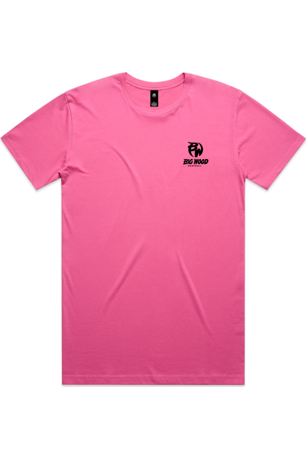 Big Wood Outlined Mascot Tee