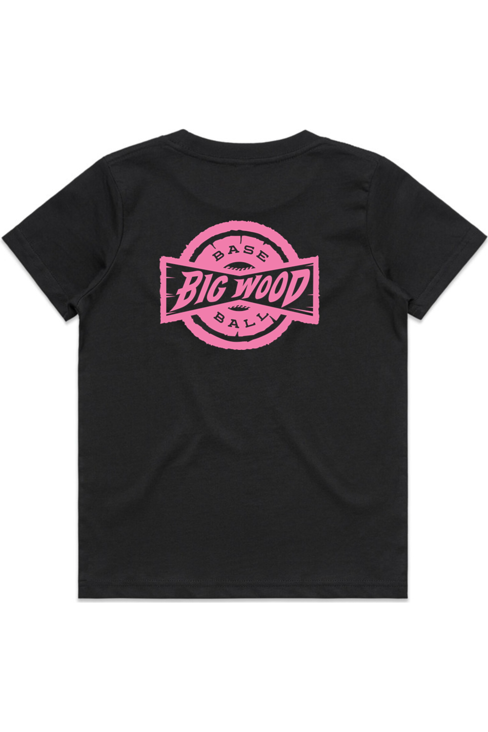 Youth - Big Wood Pink Stamp Tee