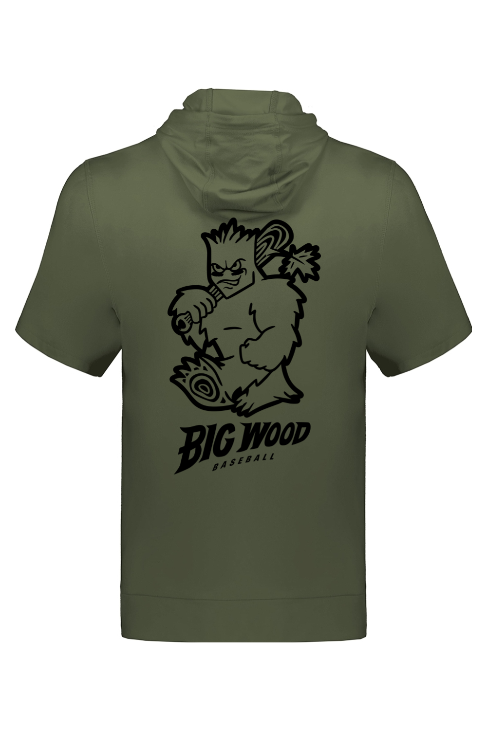 Big Wood Mascot Performance Hoodie