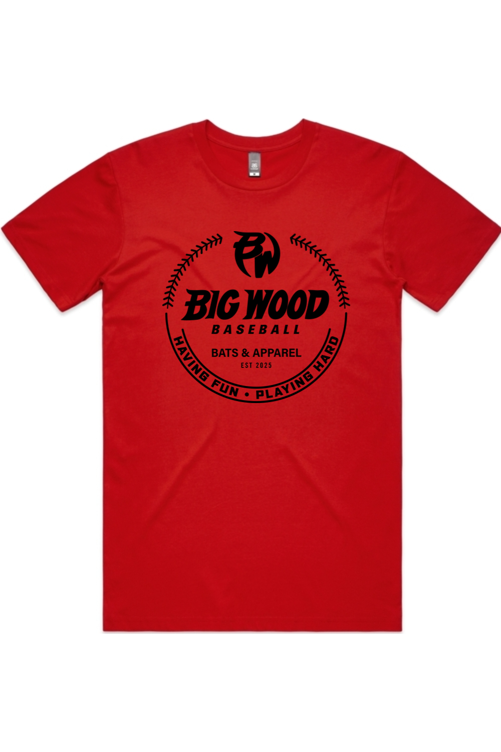 Big Wood Baseball Brand Signature Tee