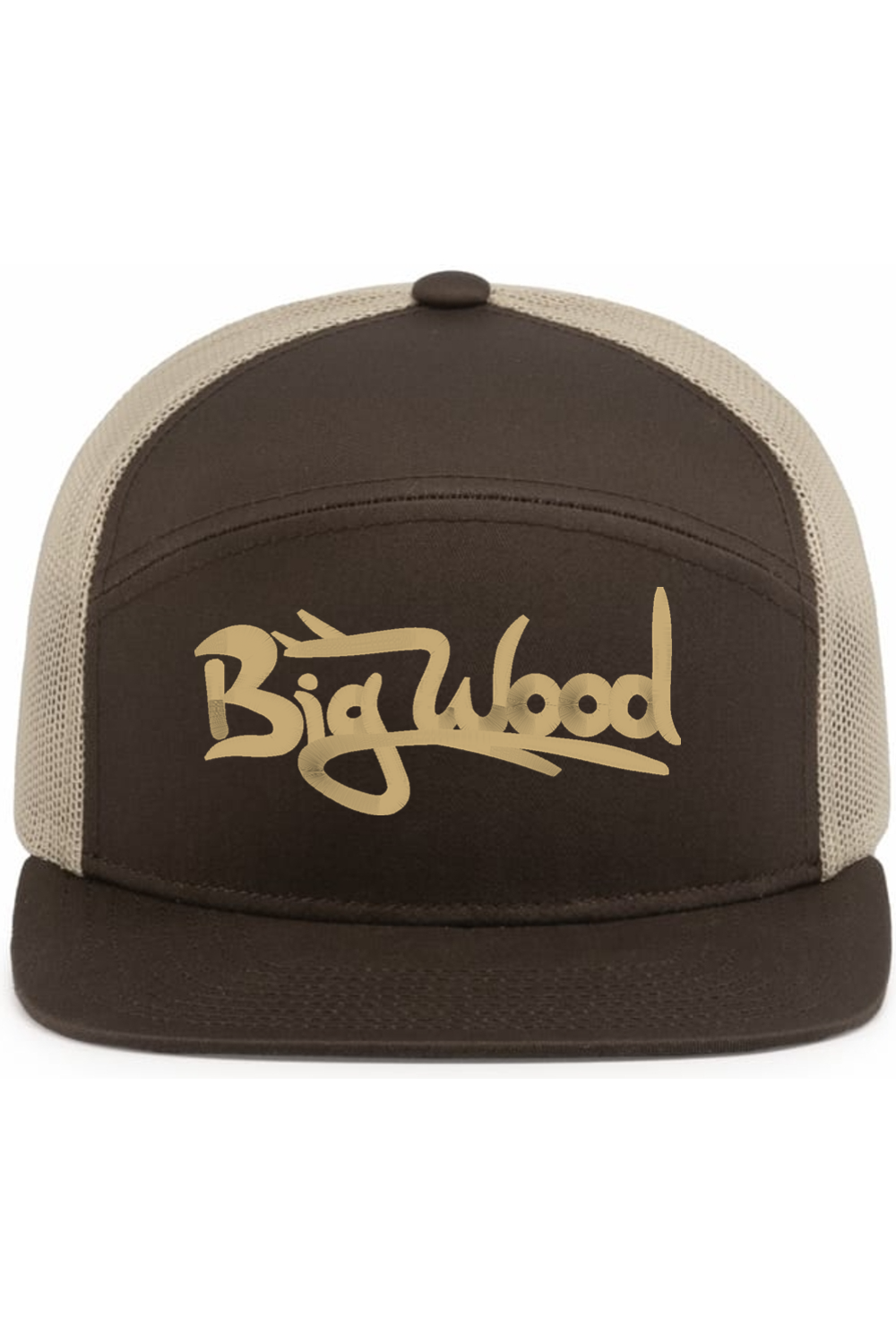 Big Wood Outdoor Arched Panel Trucker Hat