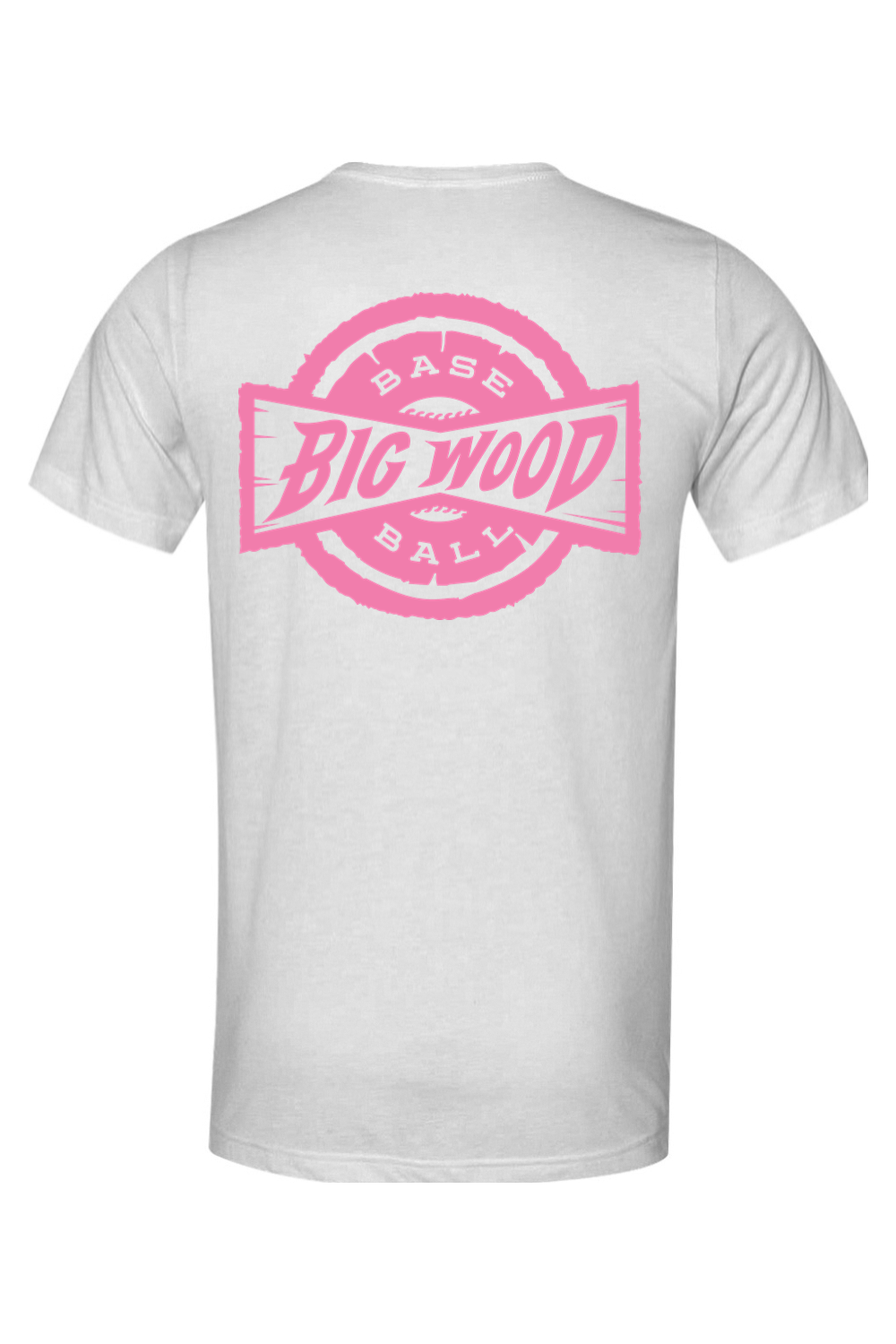 Big Wood Pink Stamp Lightweight Tee
