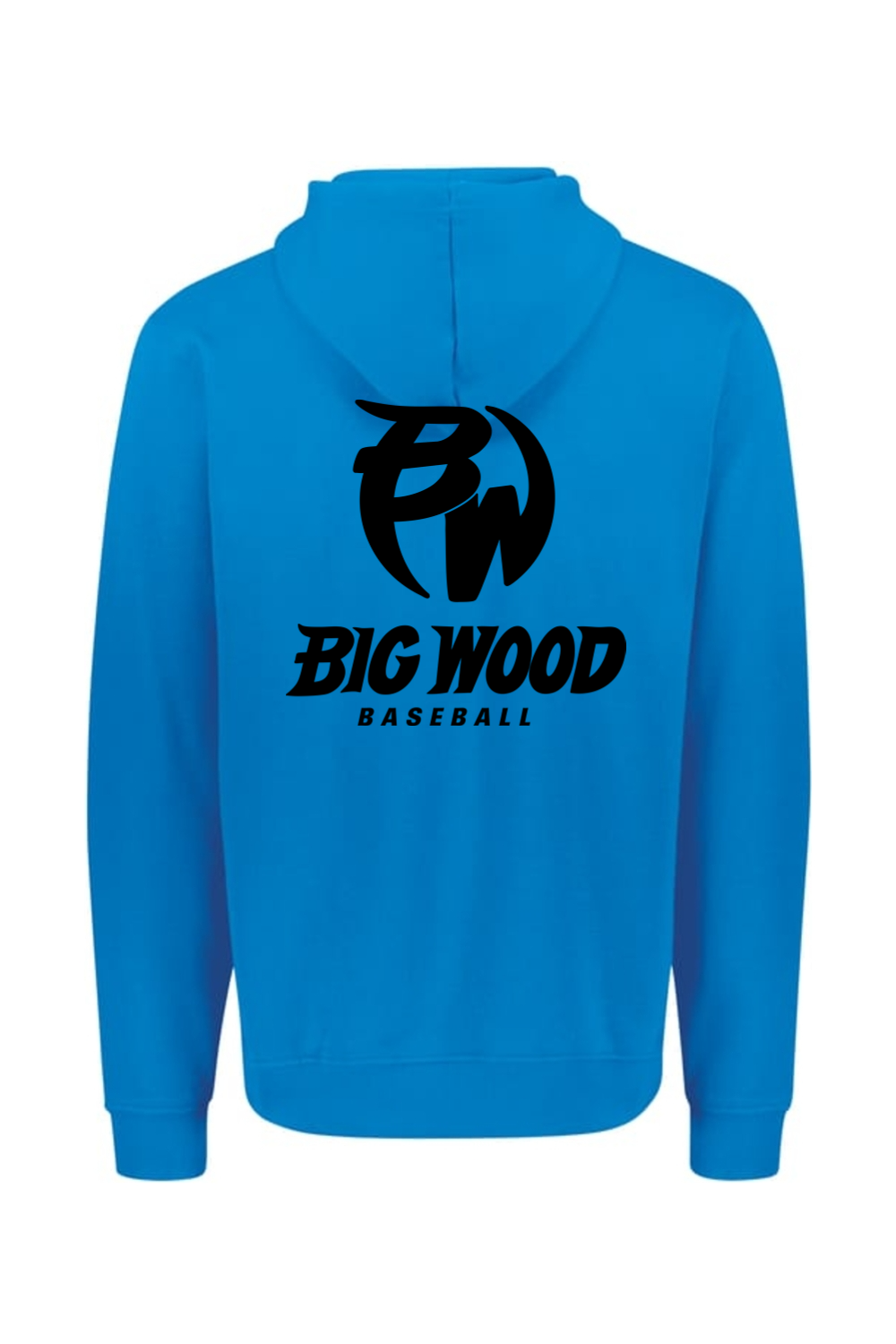 Big Wood Baseball Athletic Fit Hoodie