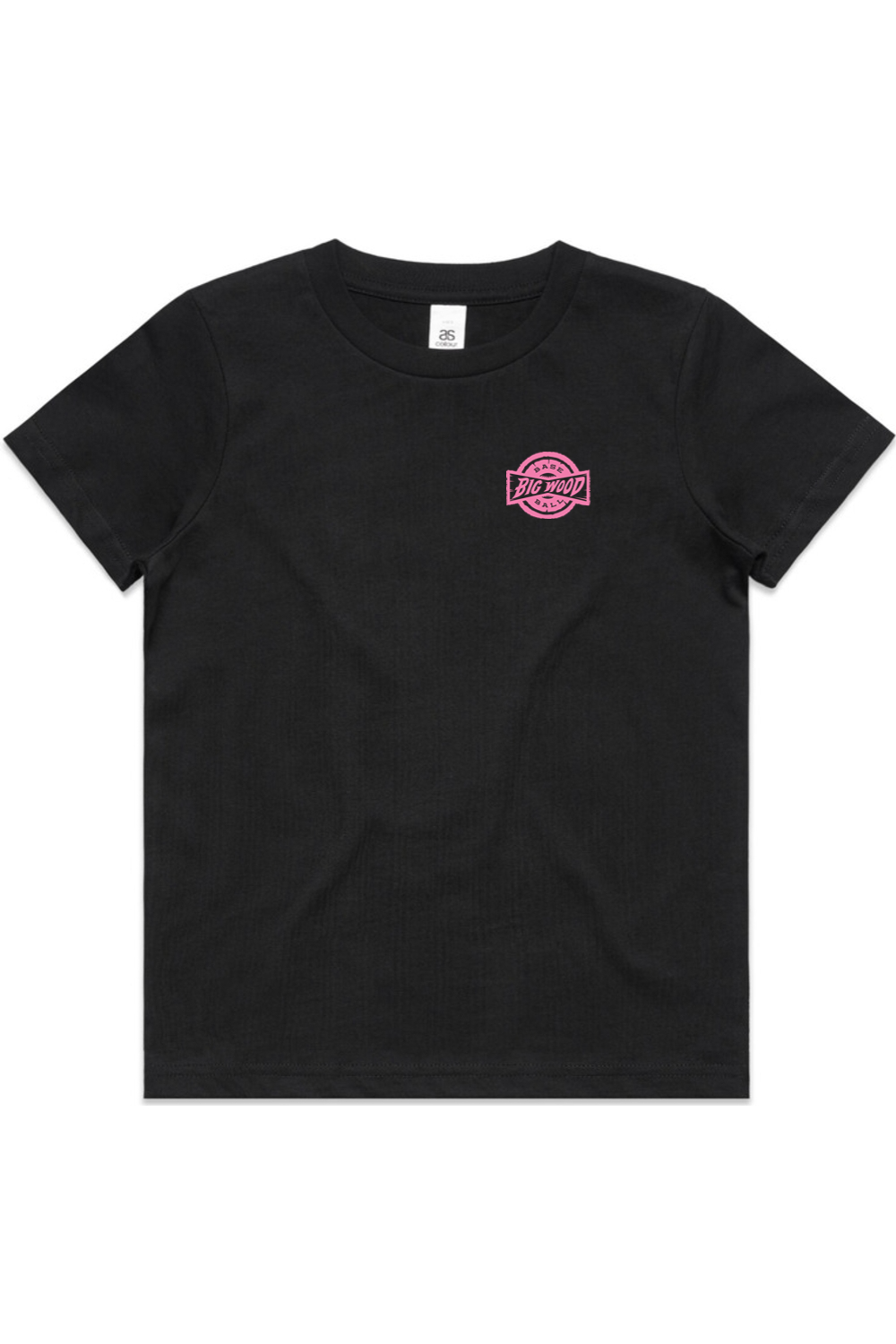 Youth - Big Wood Pink Stamp Tee