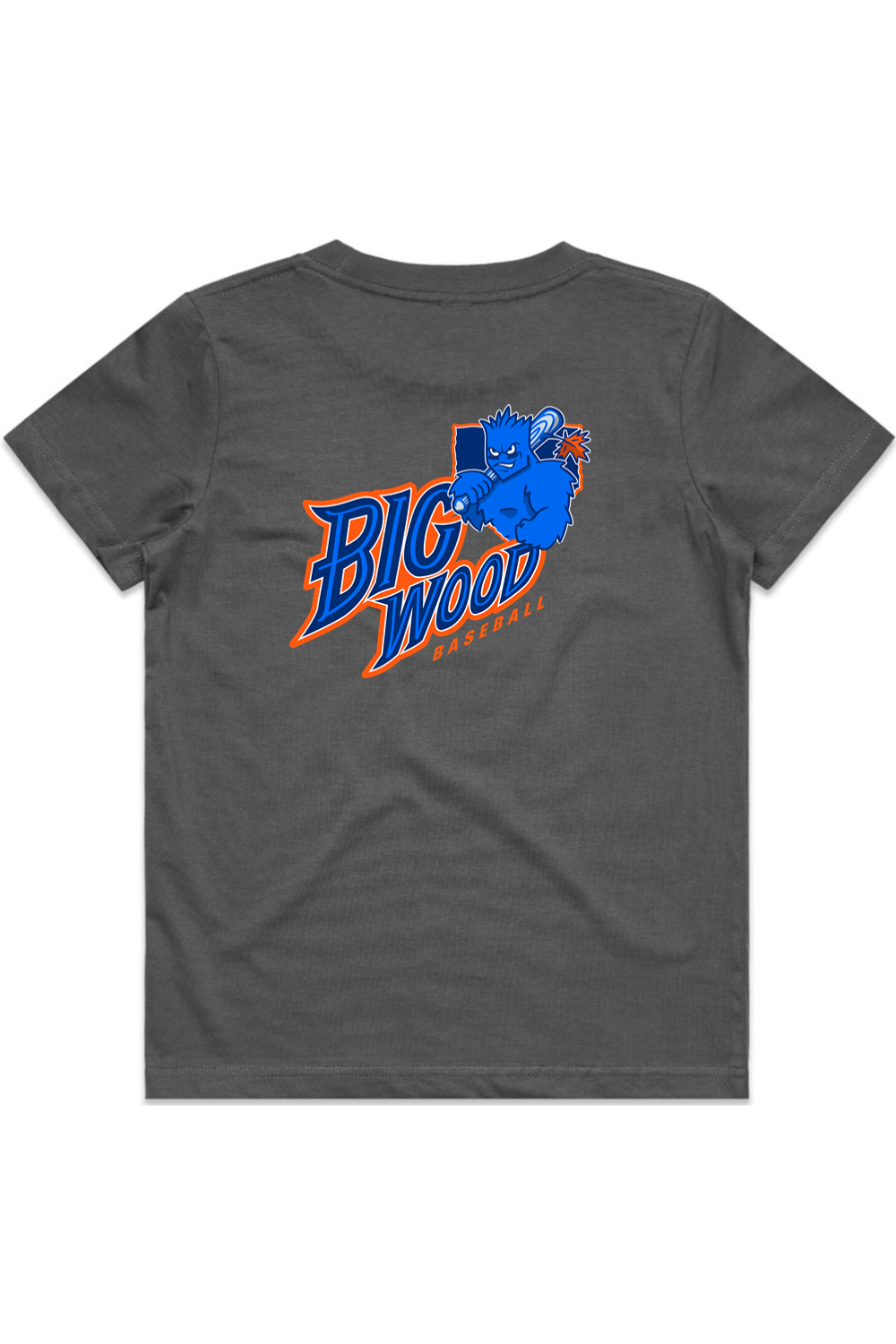 Youth - Big Wood Home Plate Mascot Tee