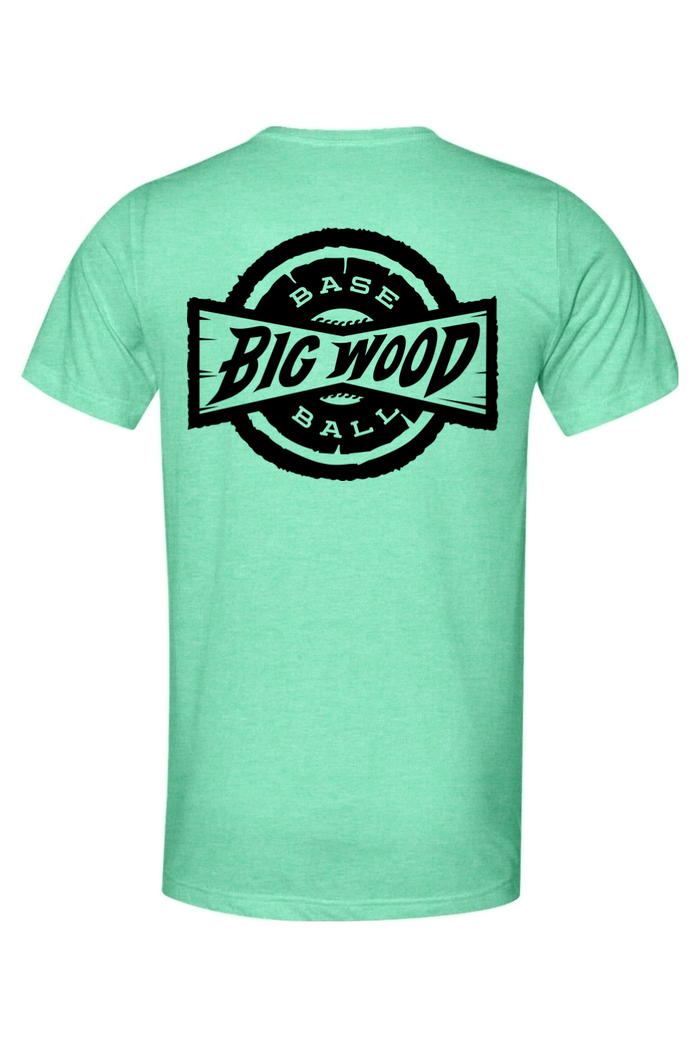 Big Wood Black Stamp Lightweight Tee