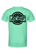 Big Wood Black Stamp Lightweight Tee