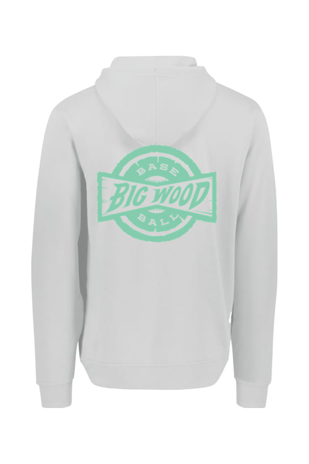 Big Wood Mint Stamp Athletic Fit Hoodie