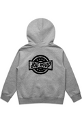 Youth - Big Wood Black Stamp Relaxed Fit Hoodie
