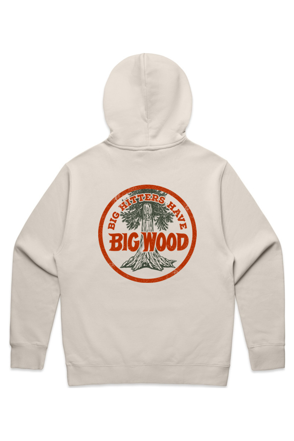 Big Hitters Have Big Wood Relaxed Fit Hoodie