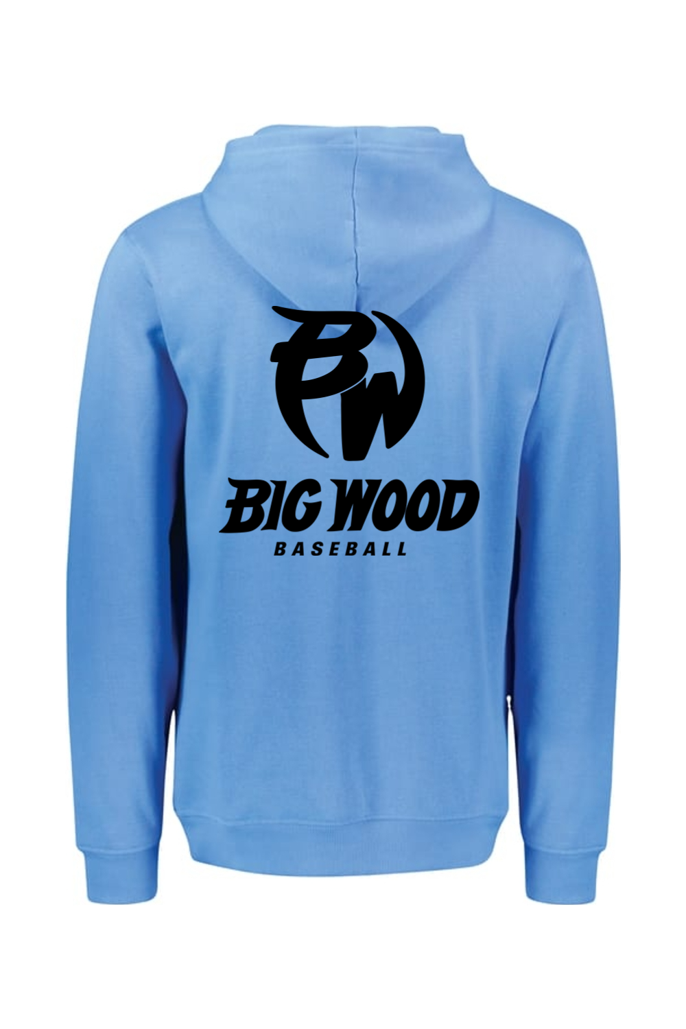 Big Wood Baseball Athletic Fit Hoodie