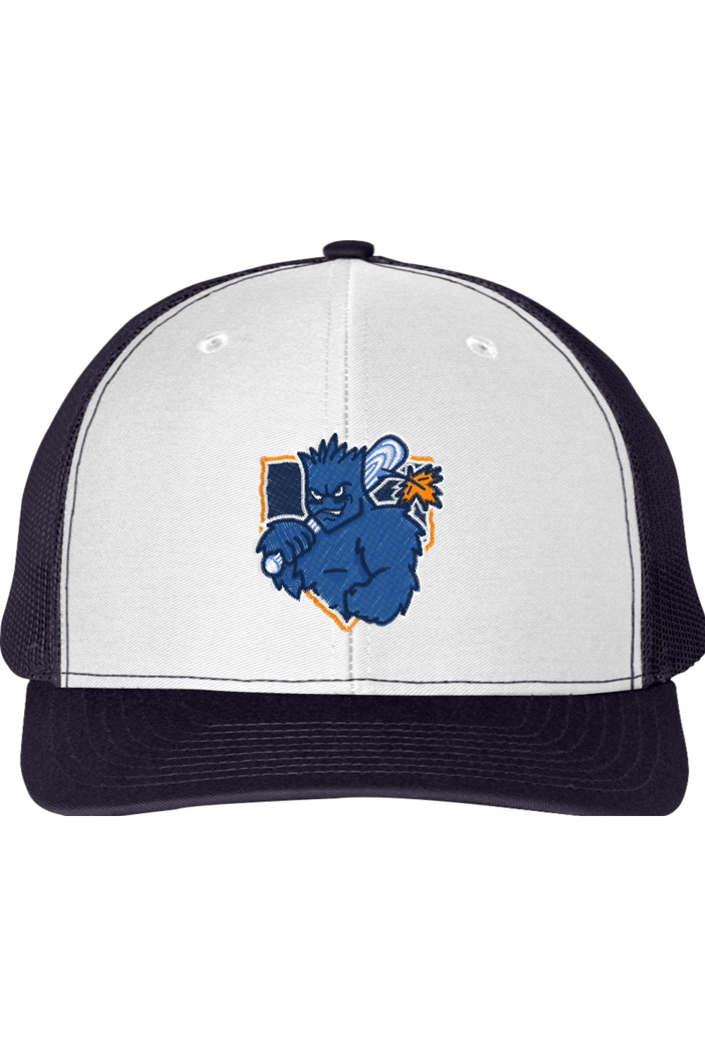 Home Plate Mascot Trucker Hat