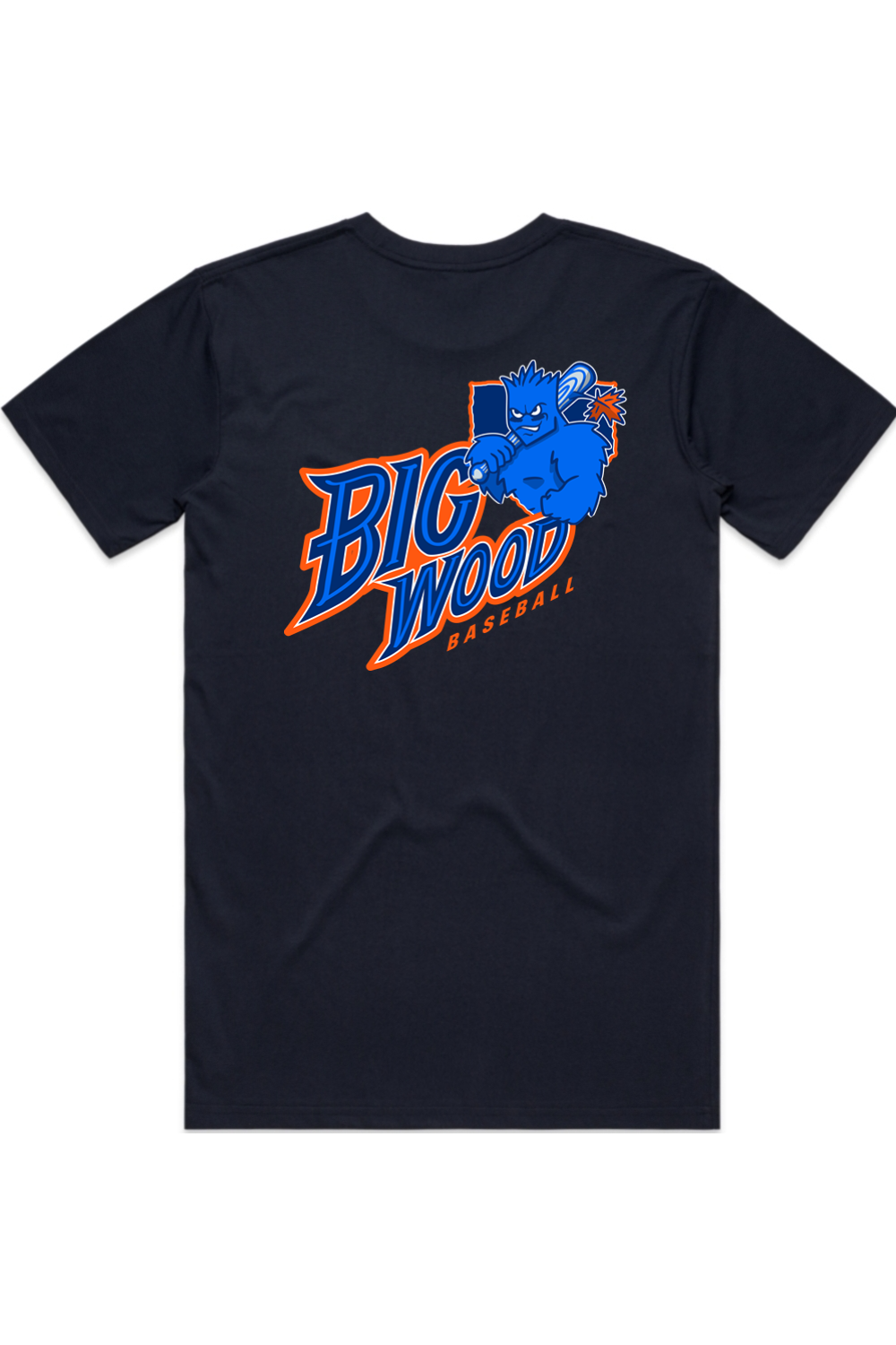 Big Wood Home Plate Mascot Tee