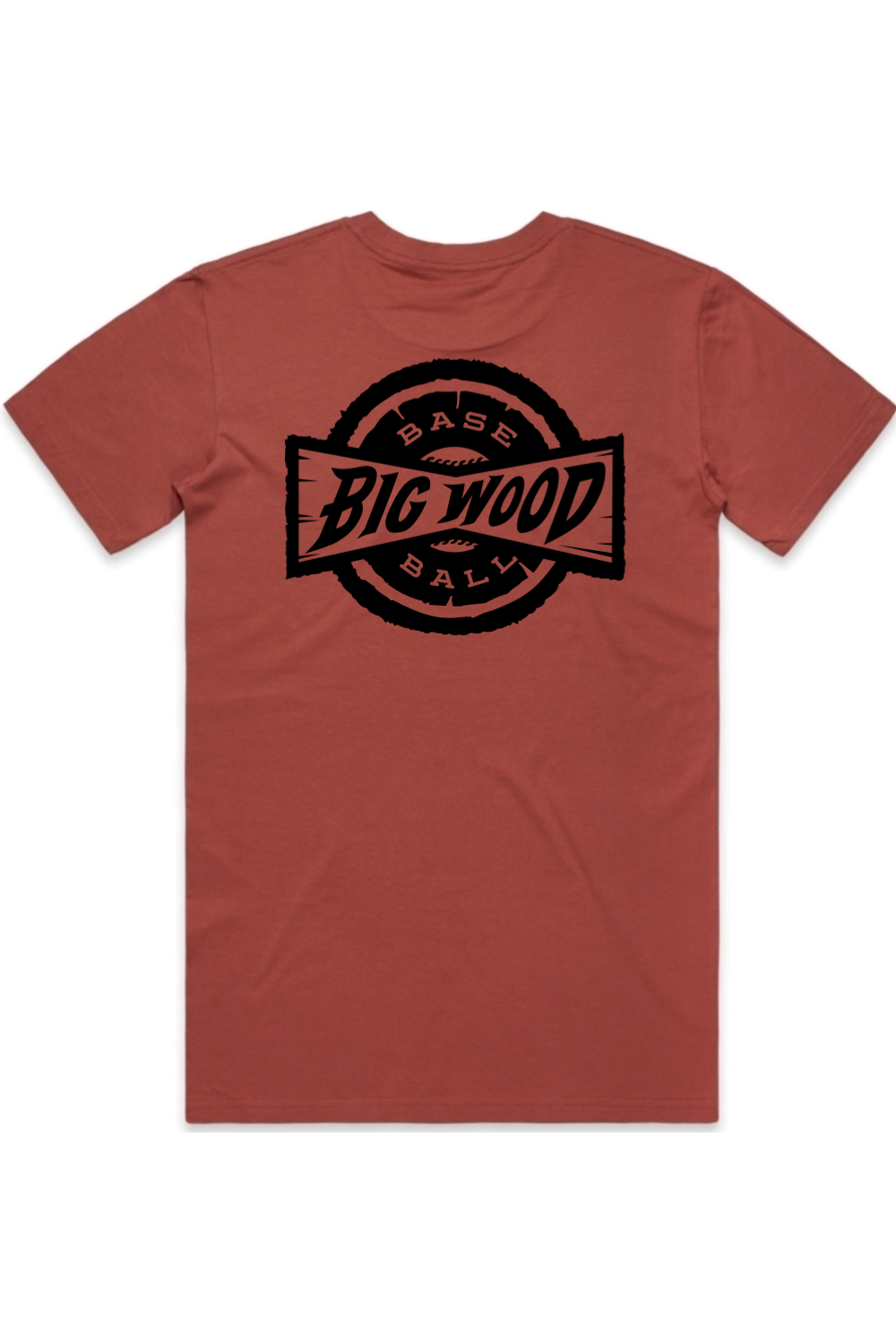 Big Wood Black Stamp Tee