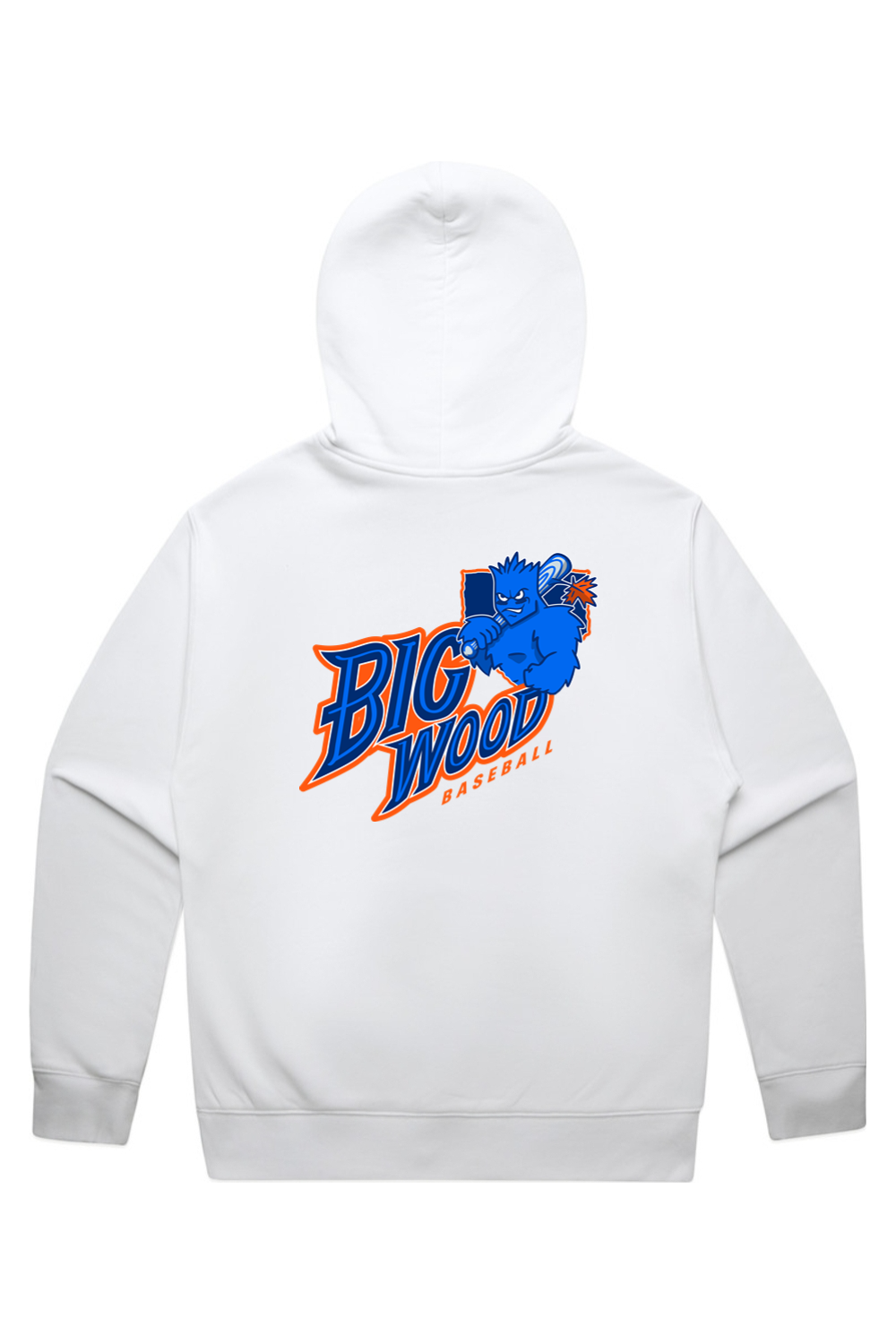 Big Wood Home Plate Relaxed Fit Hoodie