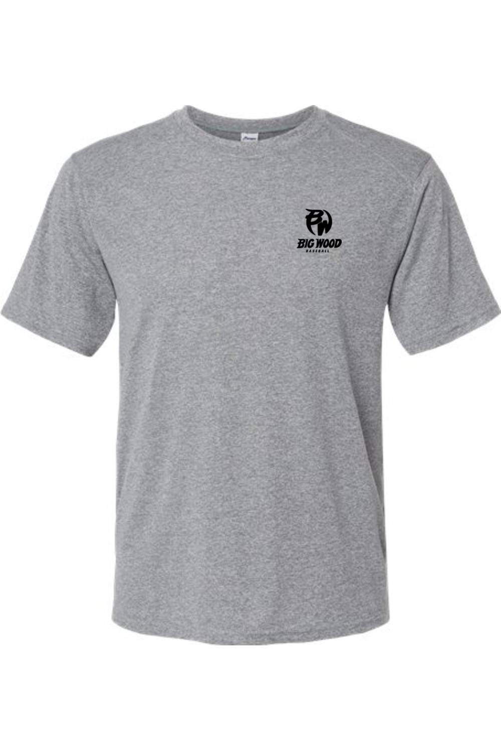 Big Wood Outlined Mascot Performance Tee