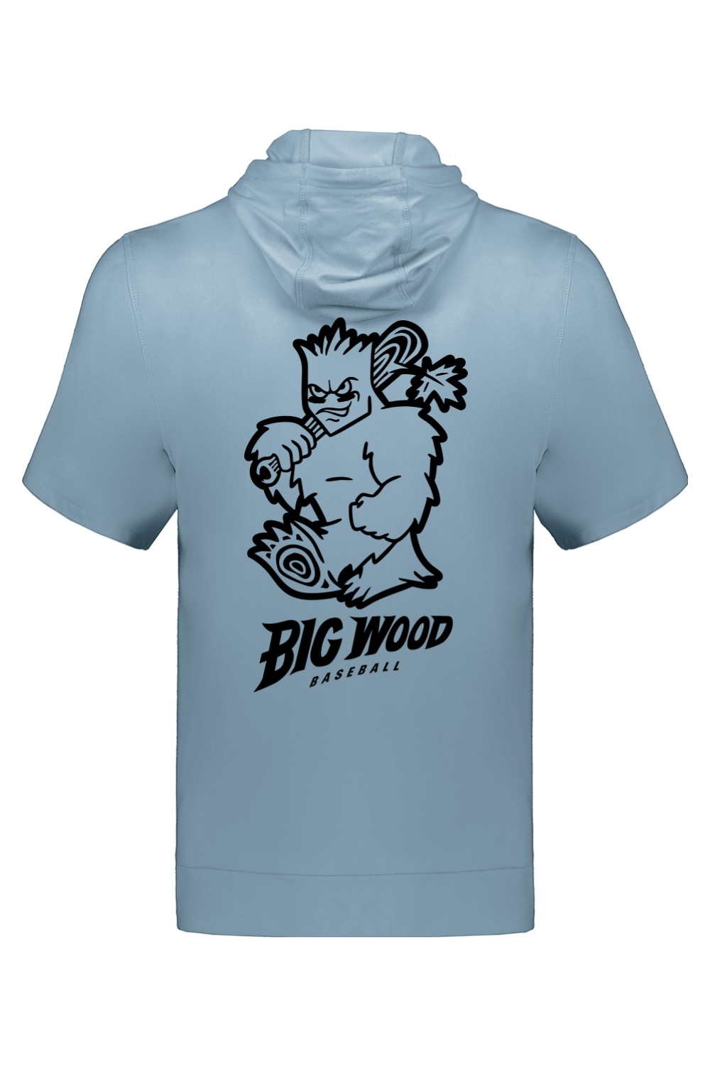 Big Wood Mascot Performance Hoodie
