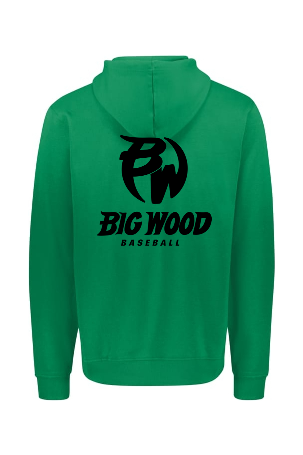 Big Wood Baseball Athletic Fit Hoodie