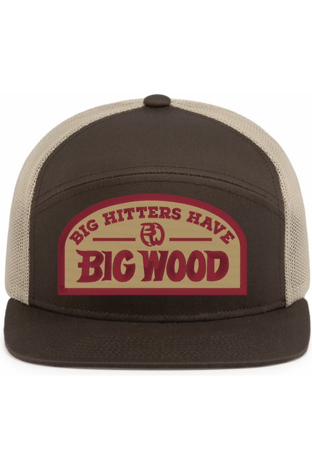 Big Hitters Have Big Wood Trucker Hat