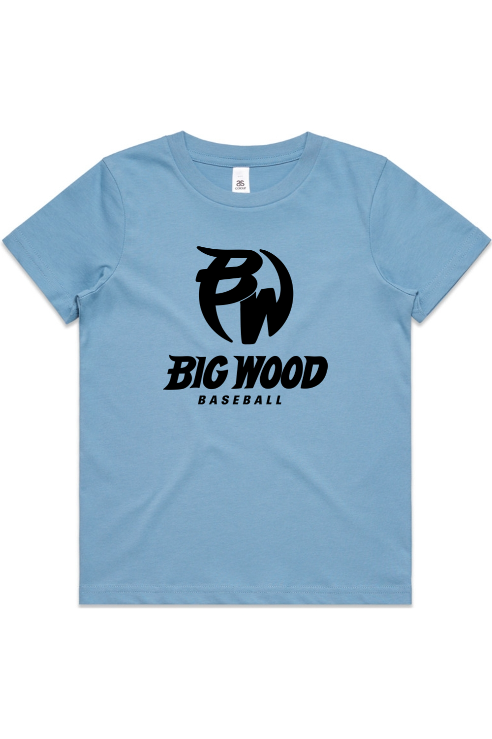Youth - Big Wood Baseball Tee