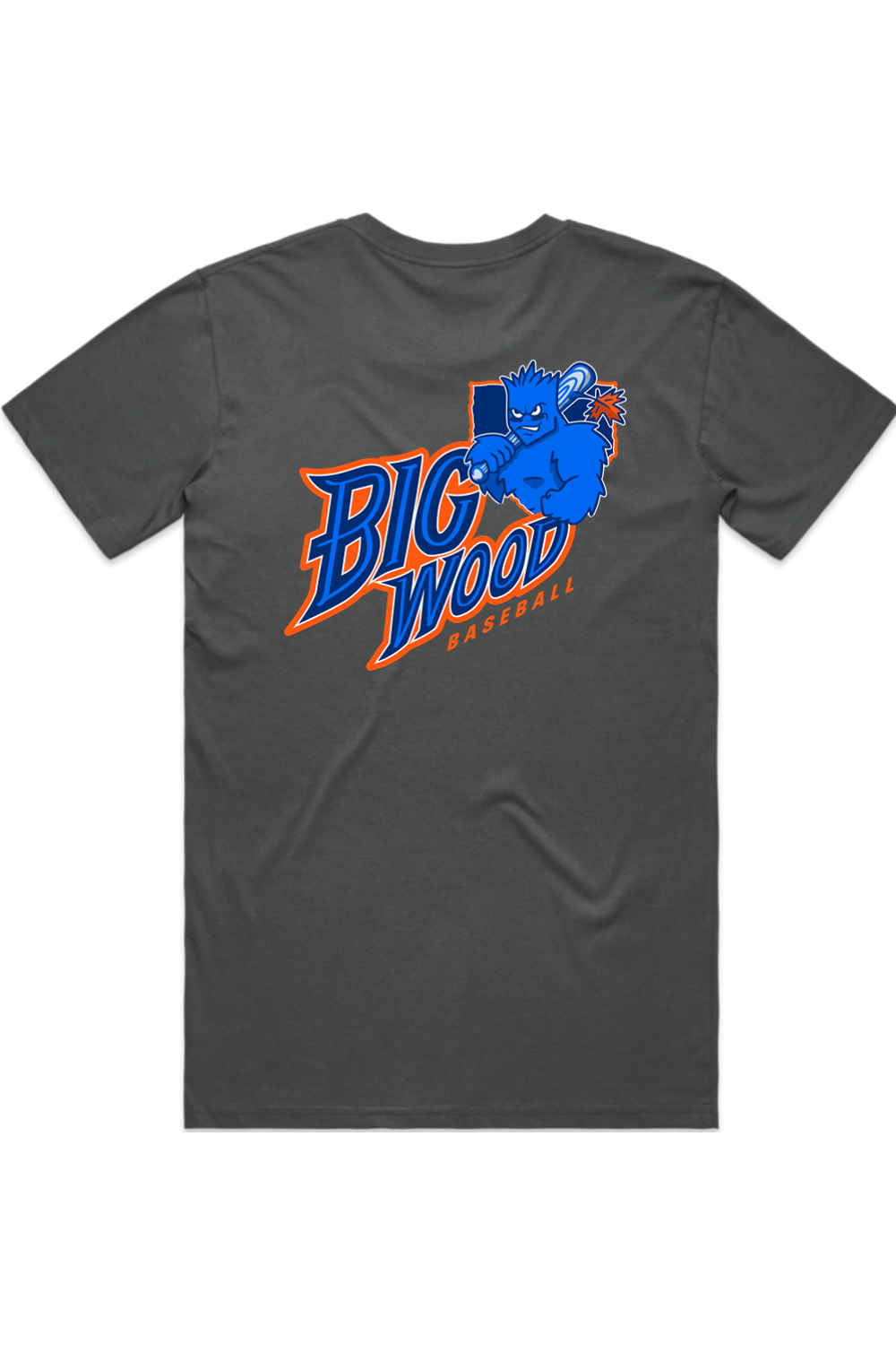 Big Wood Home Plate Mascot Tee