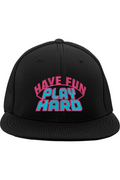 Have Fun Play Hard Flex Trucker Hat