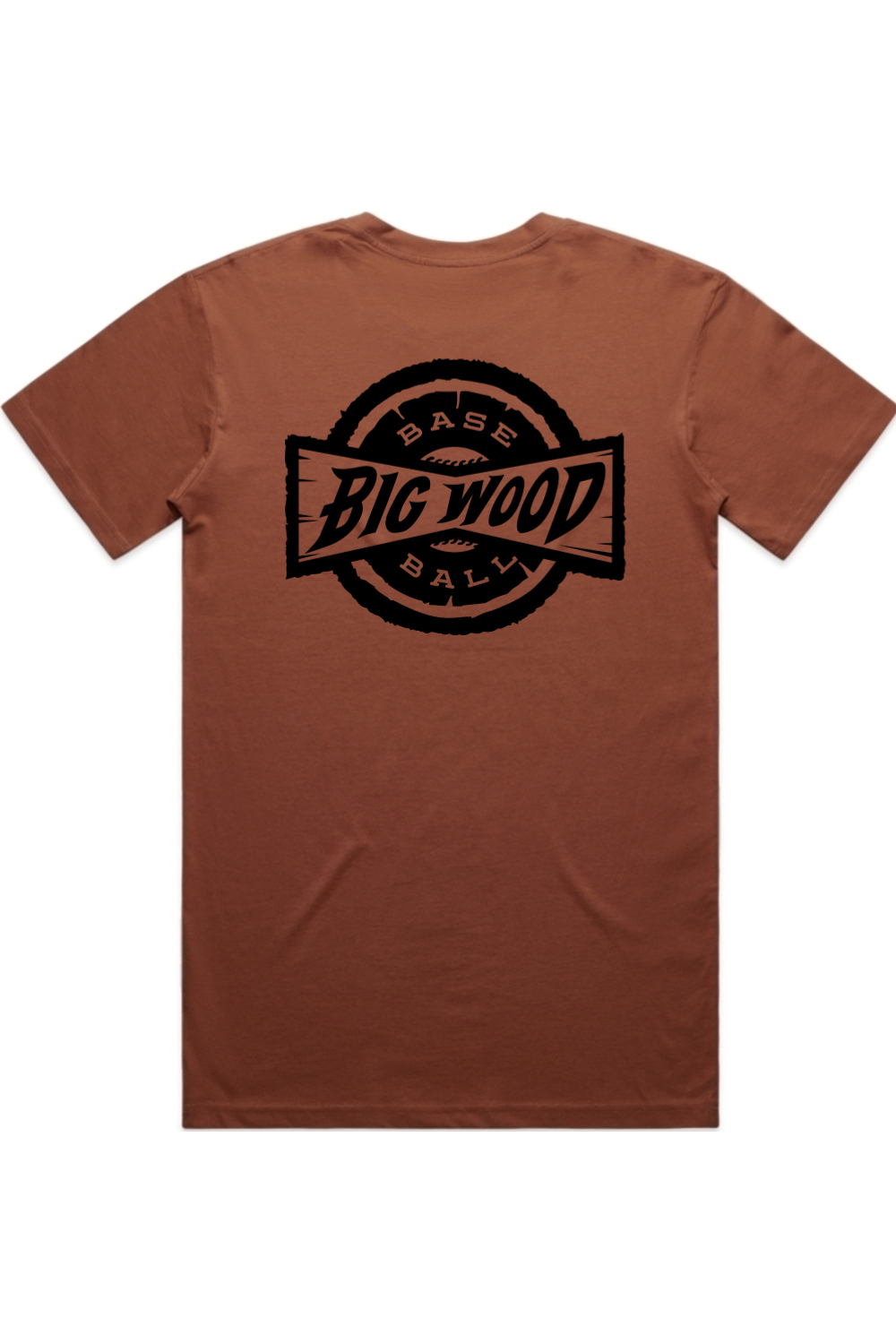 Big Wood Black Stamp Tee