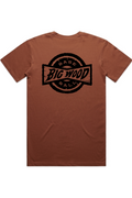 Big Wood Black Stamp Tee