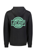Big Wood Mint Stamp Athletic Fit Hoodie