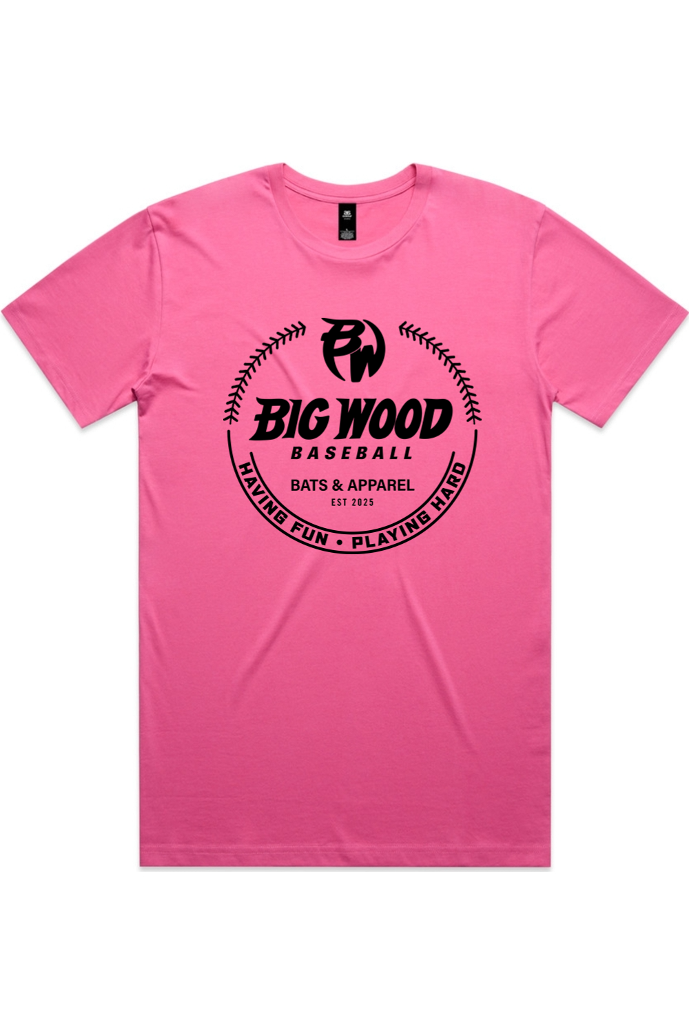 Big Wood Baseball Brand Signature Tee
