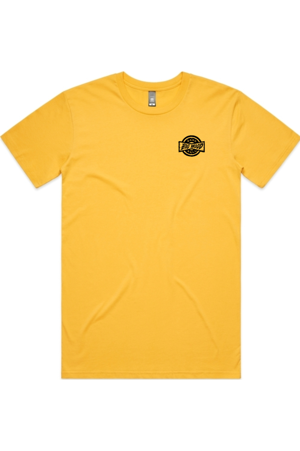 Big Wood Black Stamp Tee