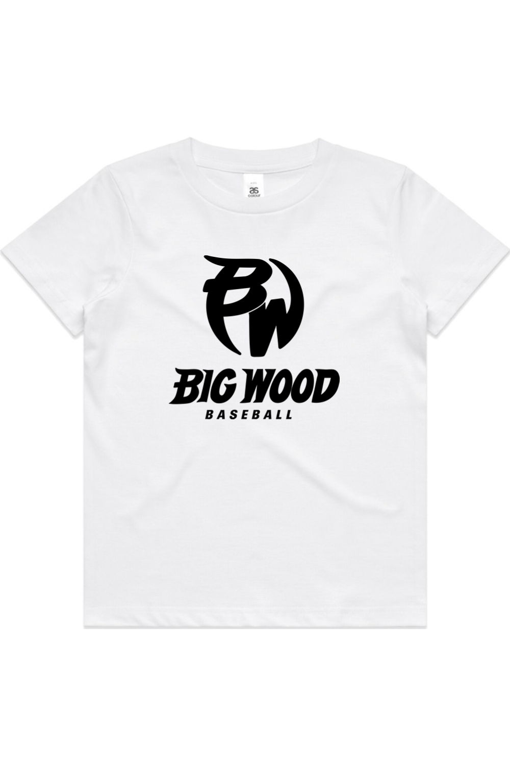 Youth - Big Wood Baseball Tee