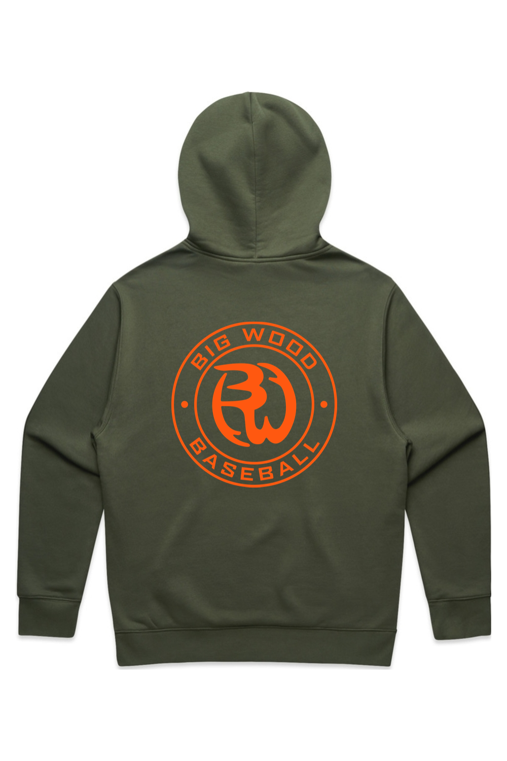 Big Wood Outdoor Stamp Relaxed Fit Hoodie