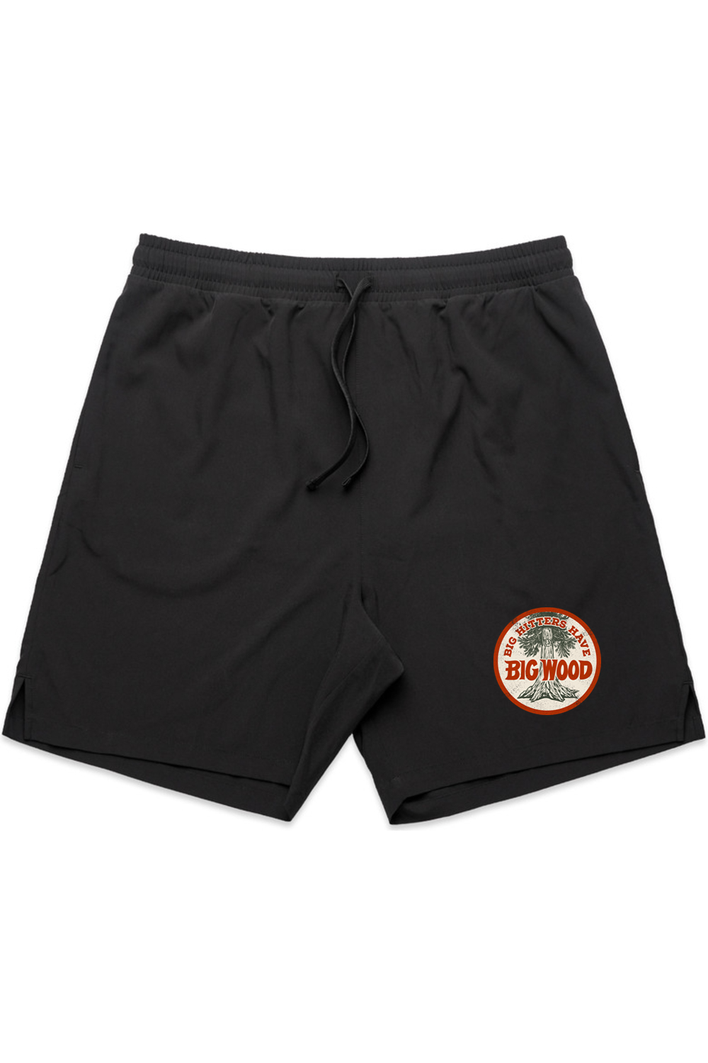 Big Hitters Have Big Wood Active Shorts
