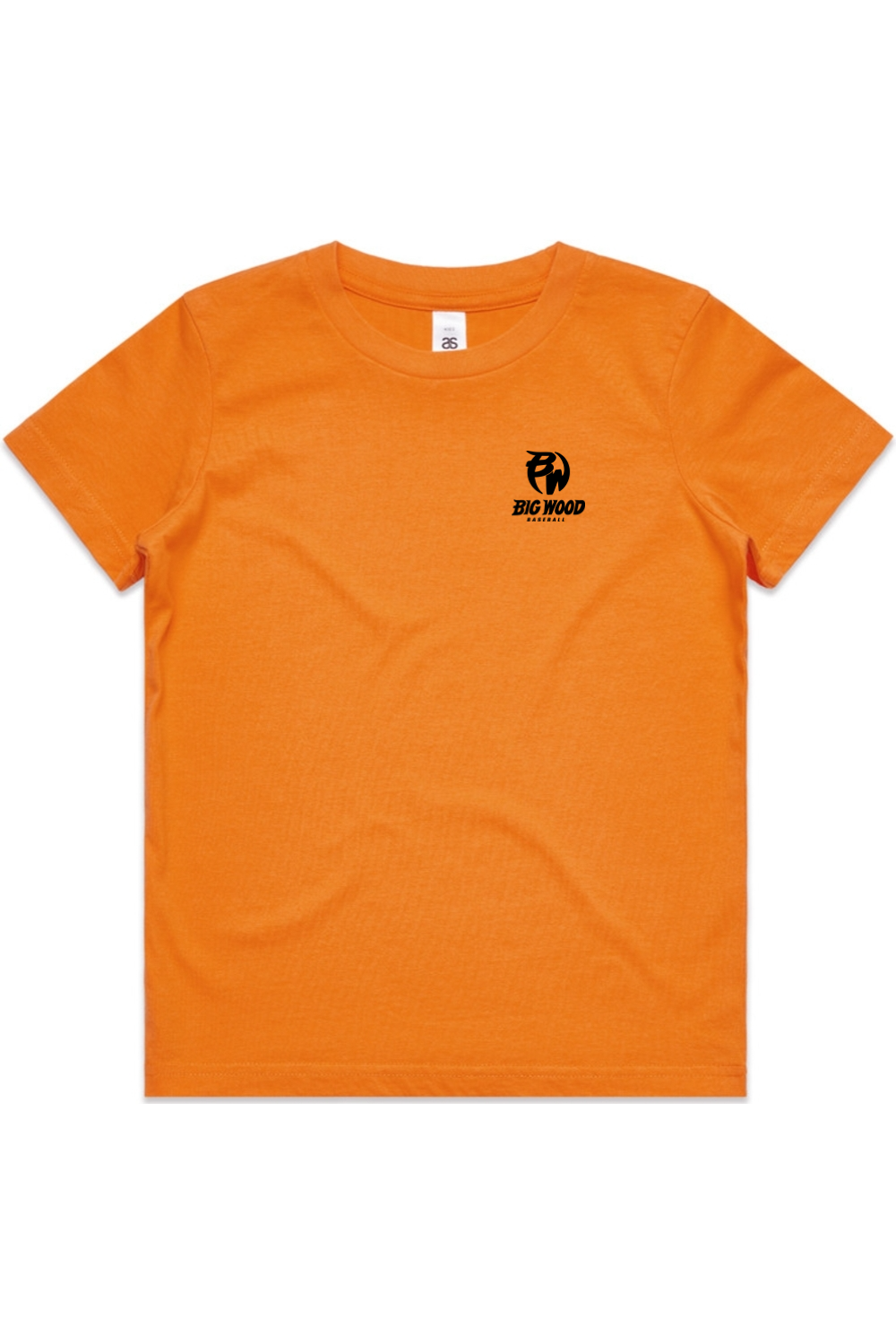 Youth - Big Wood Outlined Mascot Tee