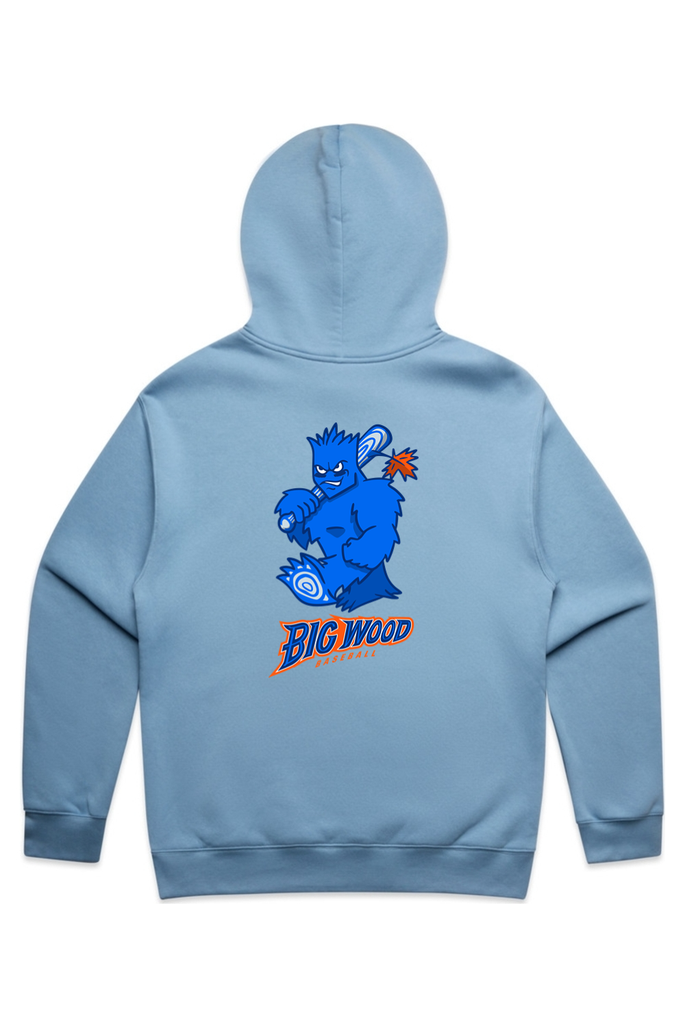 Big Wood Mascot Relaxed Fit Hoodie