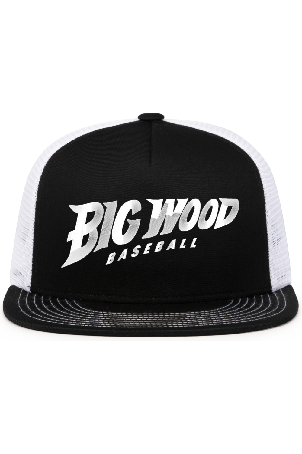 Big Wood Baseball Trucker Snapback Hat