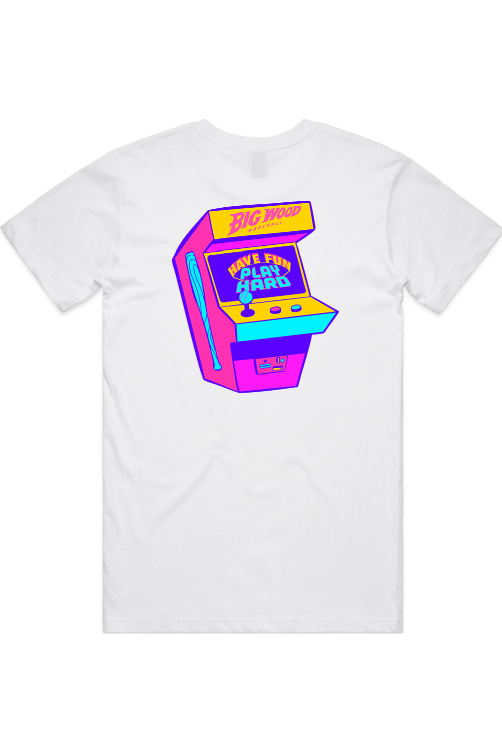 Have Fun Play Hard Arcade Tee