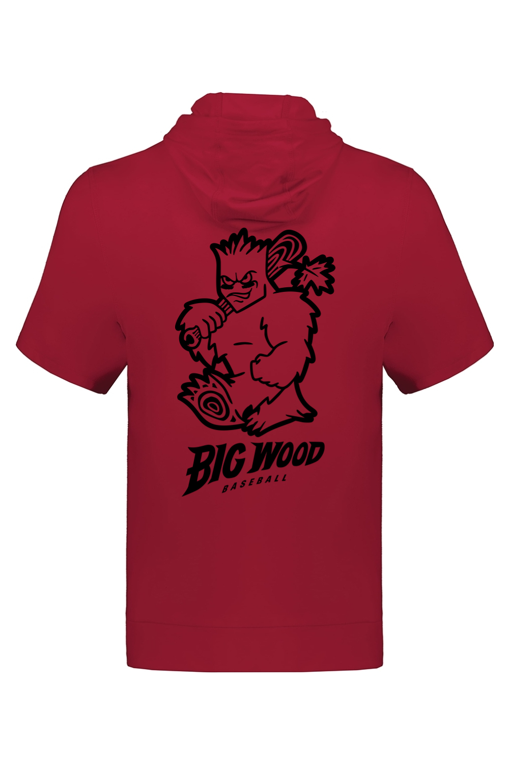 Big Wood Mascot Performance Hoodie