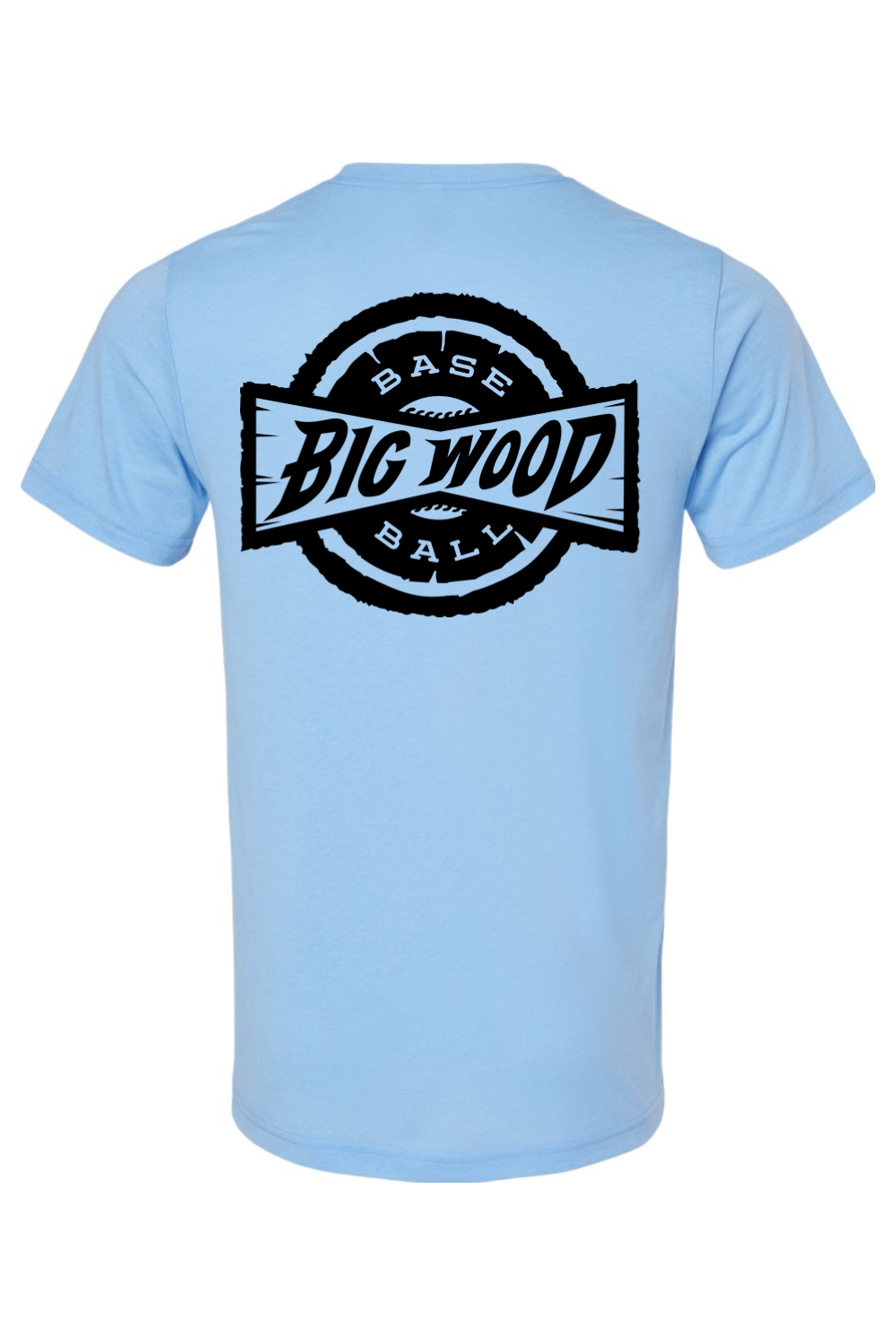 Big Wood Black Stamp Lightweight Tee