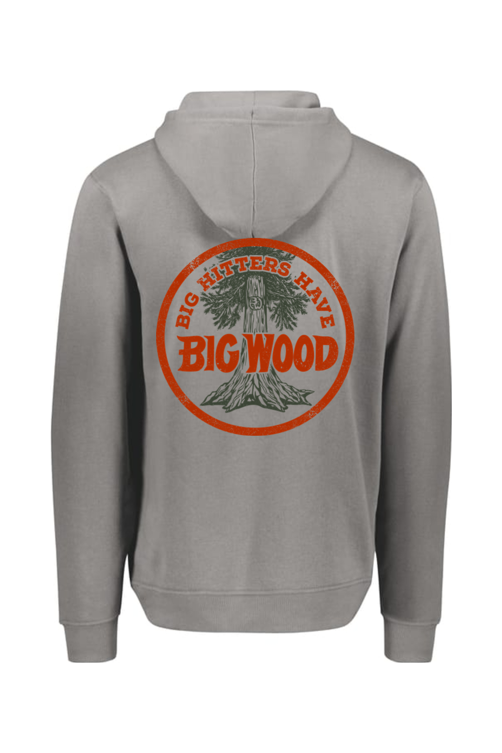 Big Hitters Have Big Wood Athletic Fit Hoodie