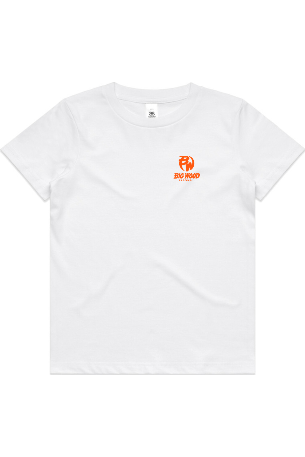Youth - Big Wood Home Plate Mascot Tee