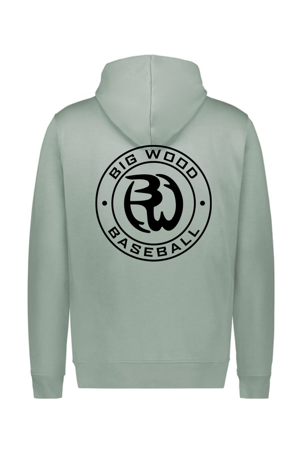Big Wood Outdoor Stamp Athletic Fit Hoodie