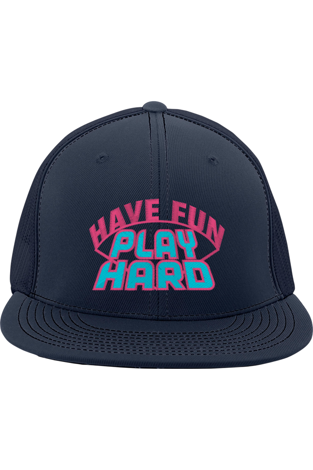 Have Fun Play Hard Flex Trucker Hat