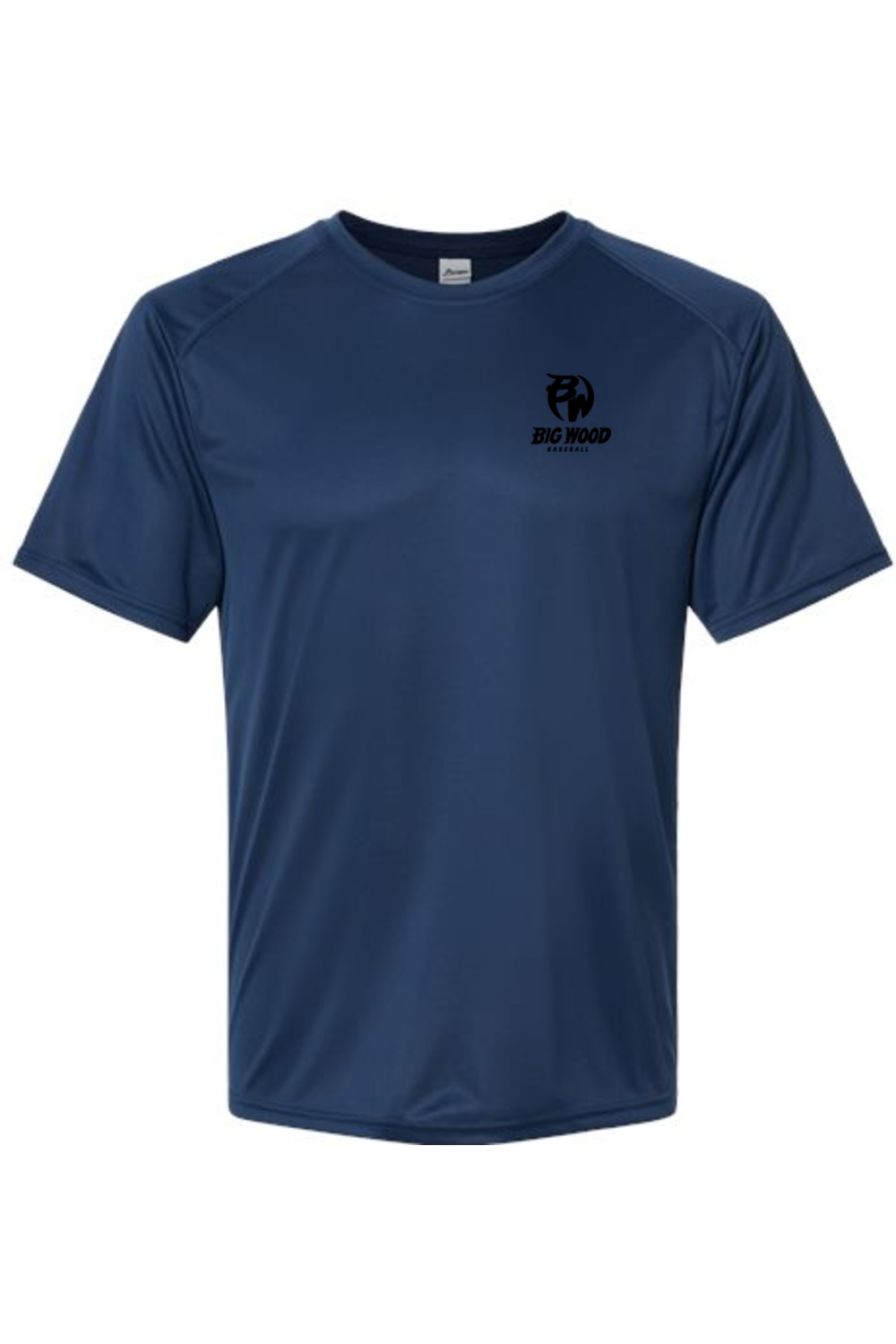 Big Wood Outlined Mascot Performance Tee