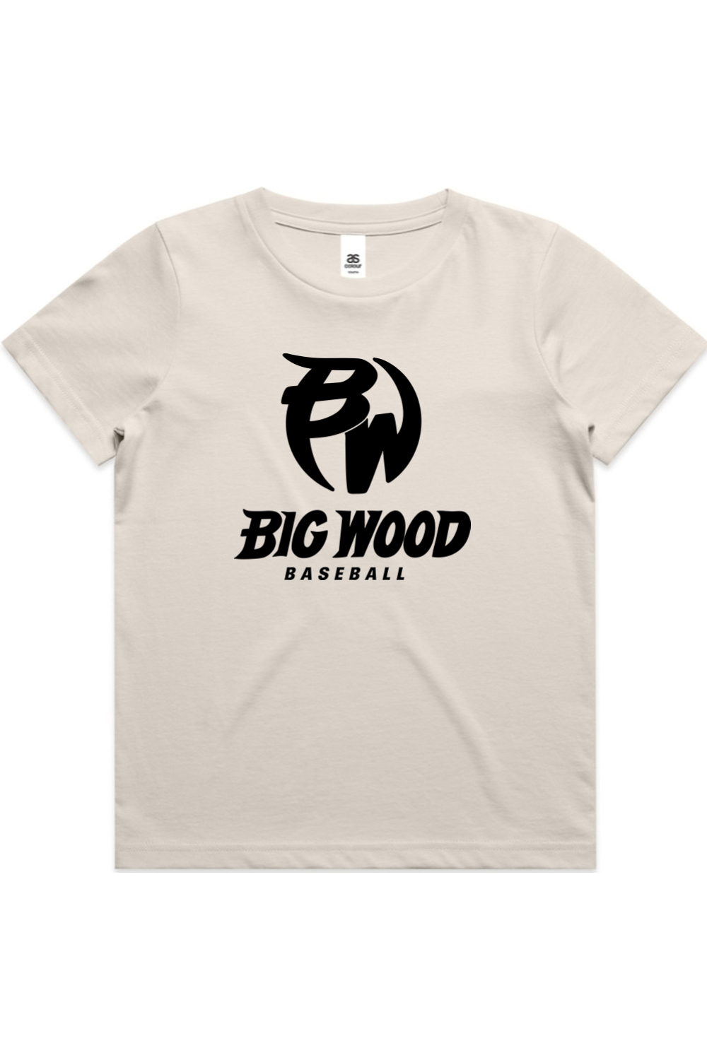 Youth - Big Wood Baseball Tee
